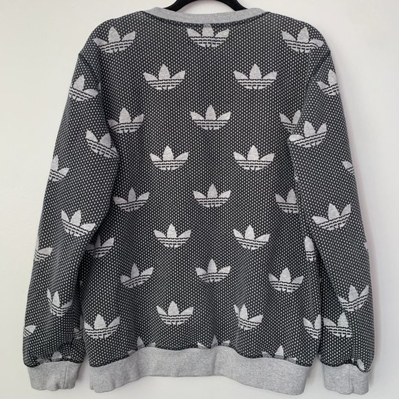 /// Adidas Logo Print + Polka Dot Crewneck - Picture 4 of 5